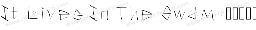 It Lives In The Swam字体转换